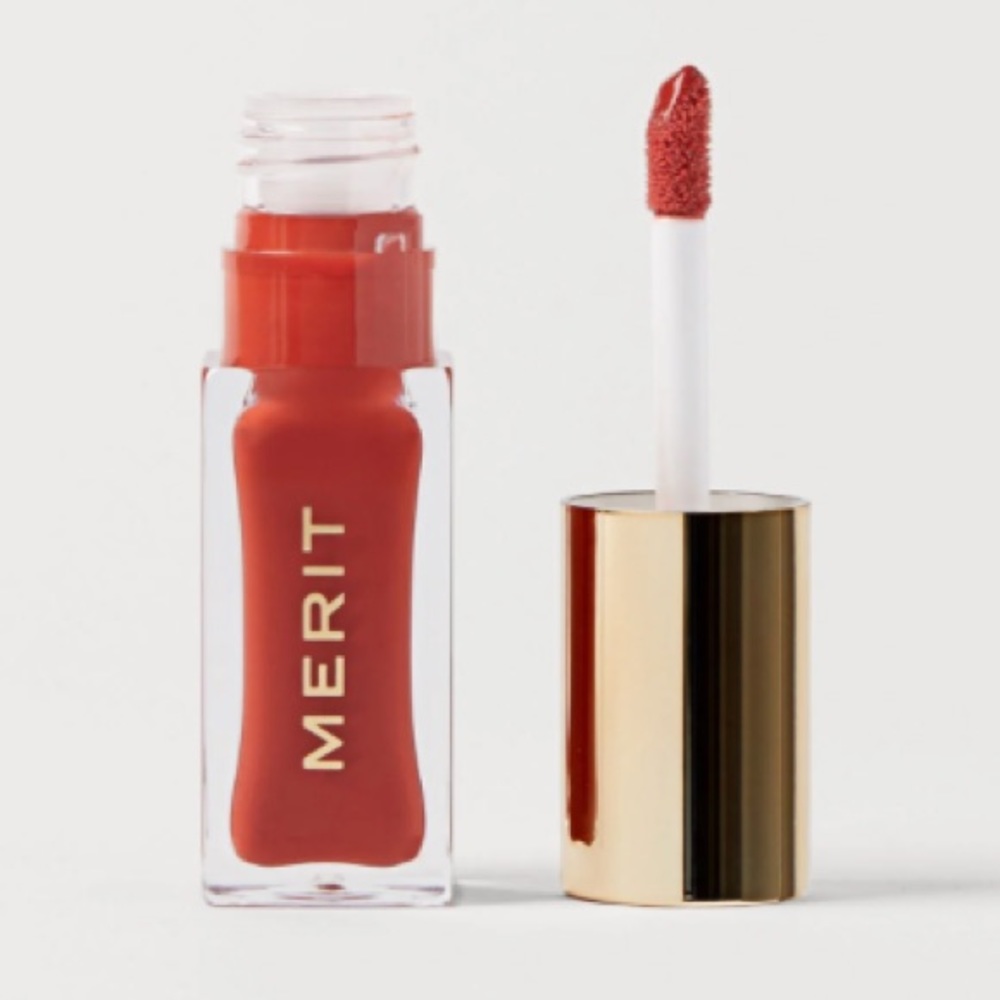 💎 Merit Beauty Shade Slick Tinted Lip Oil Color CARA CARA Full-Size New In Box